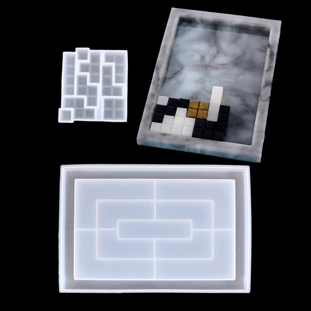 Versatile Resin Mold for Customized Pendants and Charms