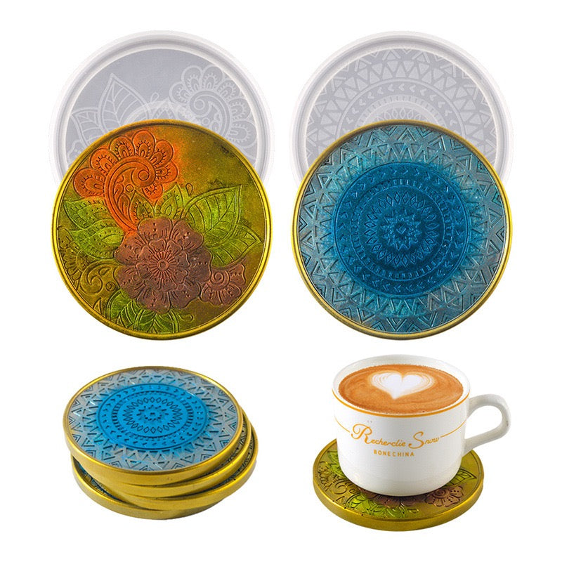 Versatile Resin Mold for Customized Pendants and Charms
