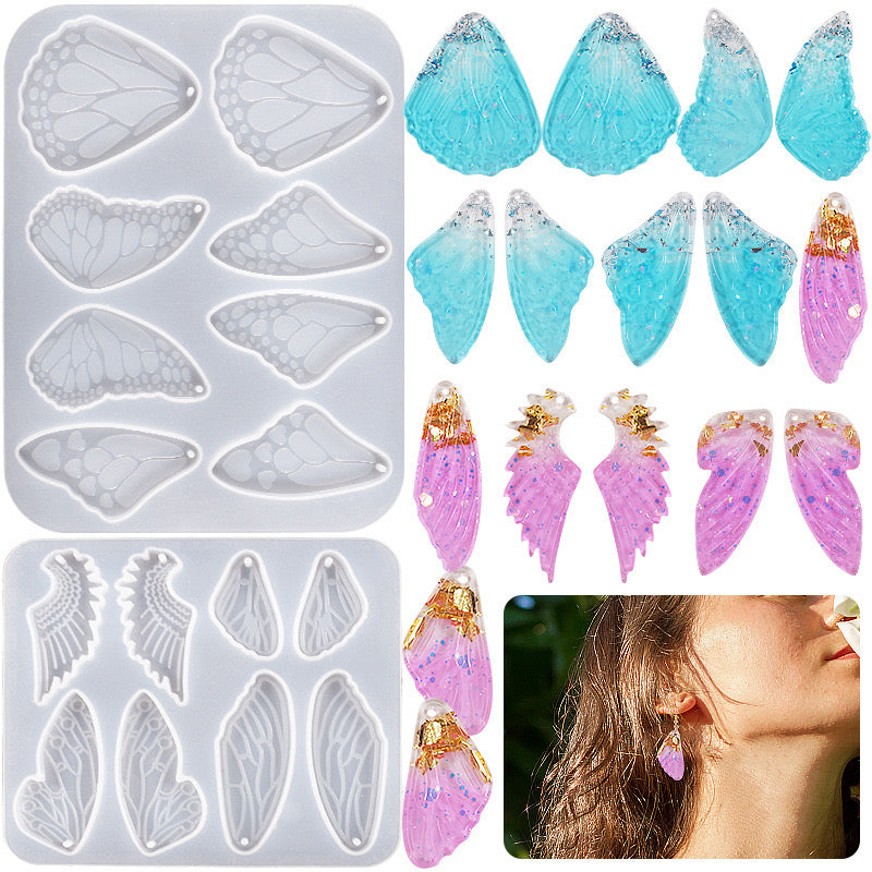 Versatile Resin Mold for Customized Pendants and Charms