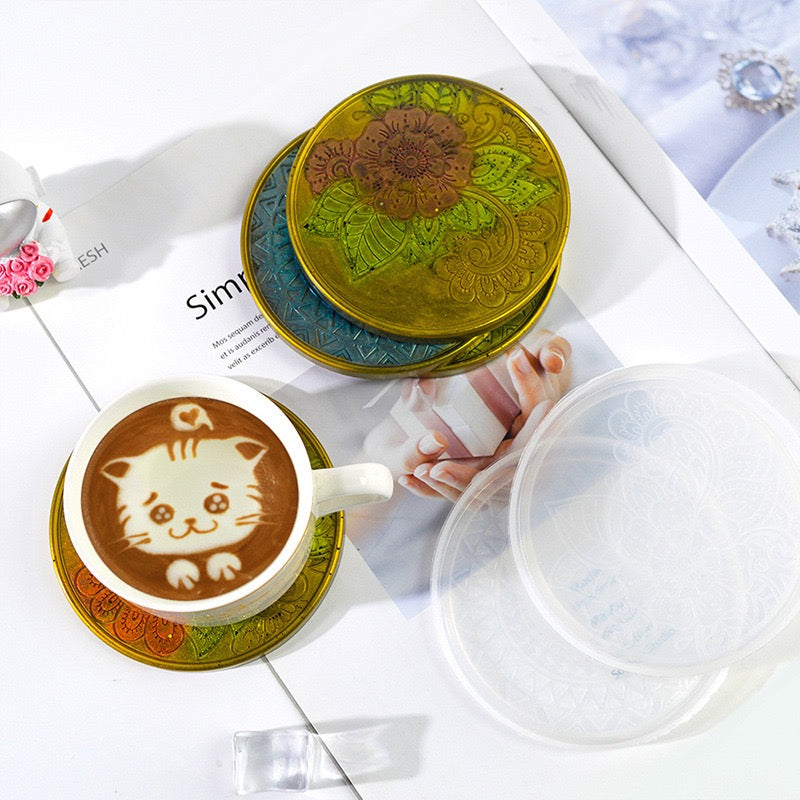 Versatile Resin Mold for Customized Pendants and Charms