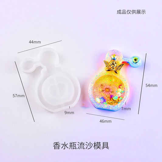 Versatile Resin Mold for Customized Pendants and Charms