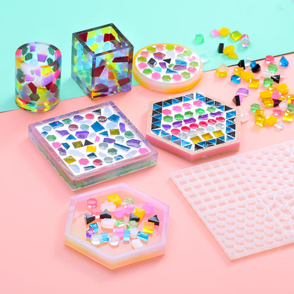 Versatile Resin Mold for Customized Pendants and Charms