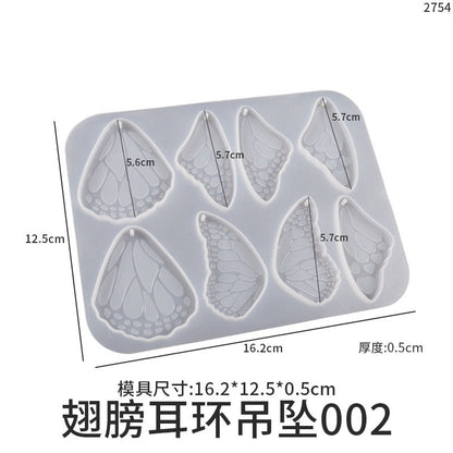 Versatile Resin Mold for Customized Pendants and Charms