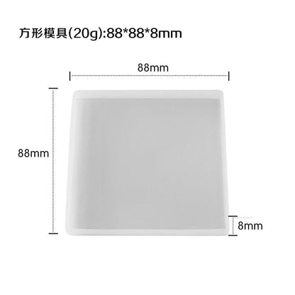 Versatile Resin Mold for Customized Pendants and Charms