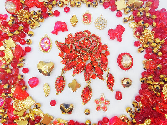 [Premium] Giant Luxury: Flame flower