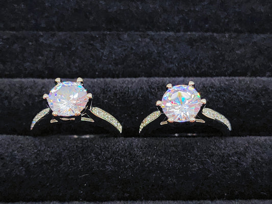 Moissanite Ring