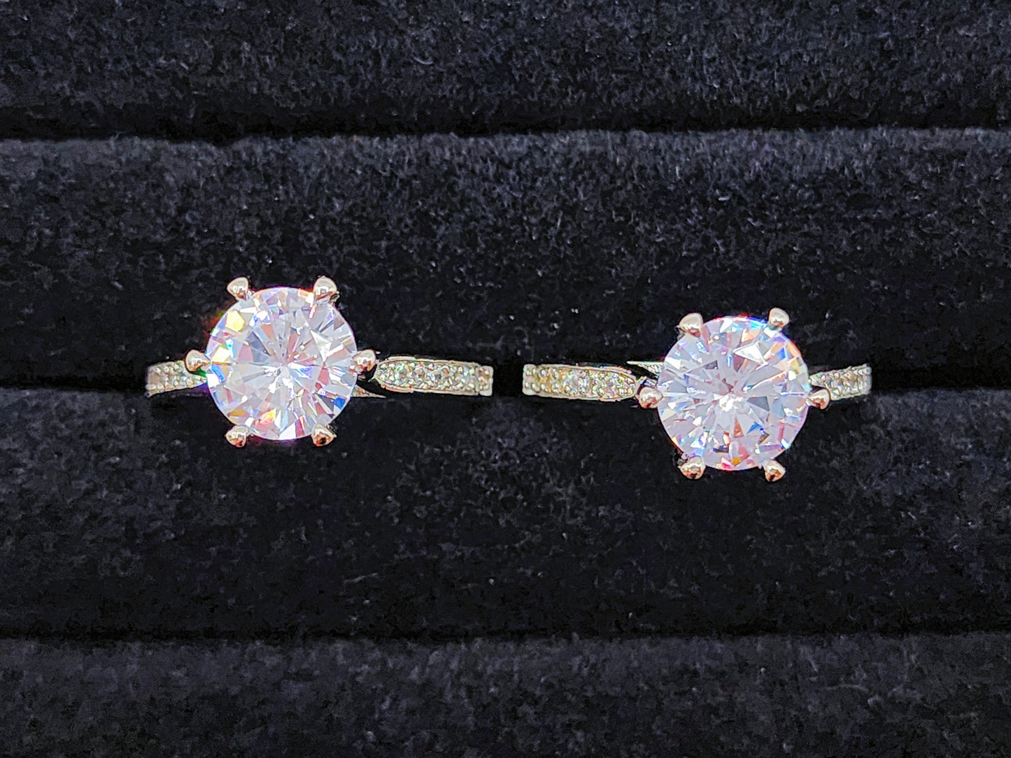 Moissanite Ring