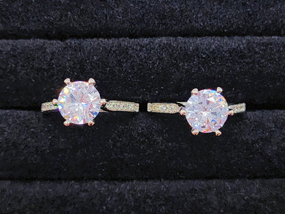 Moissanite Ring